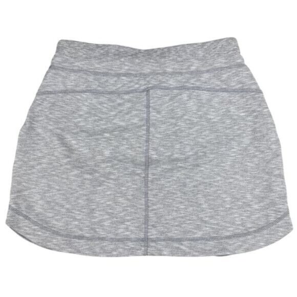 Athleta Techie Terry Skirt Heather Gray Women's Size XS - Picture 5 of 5